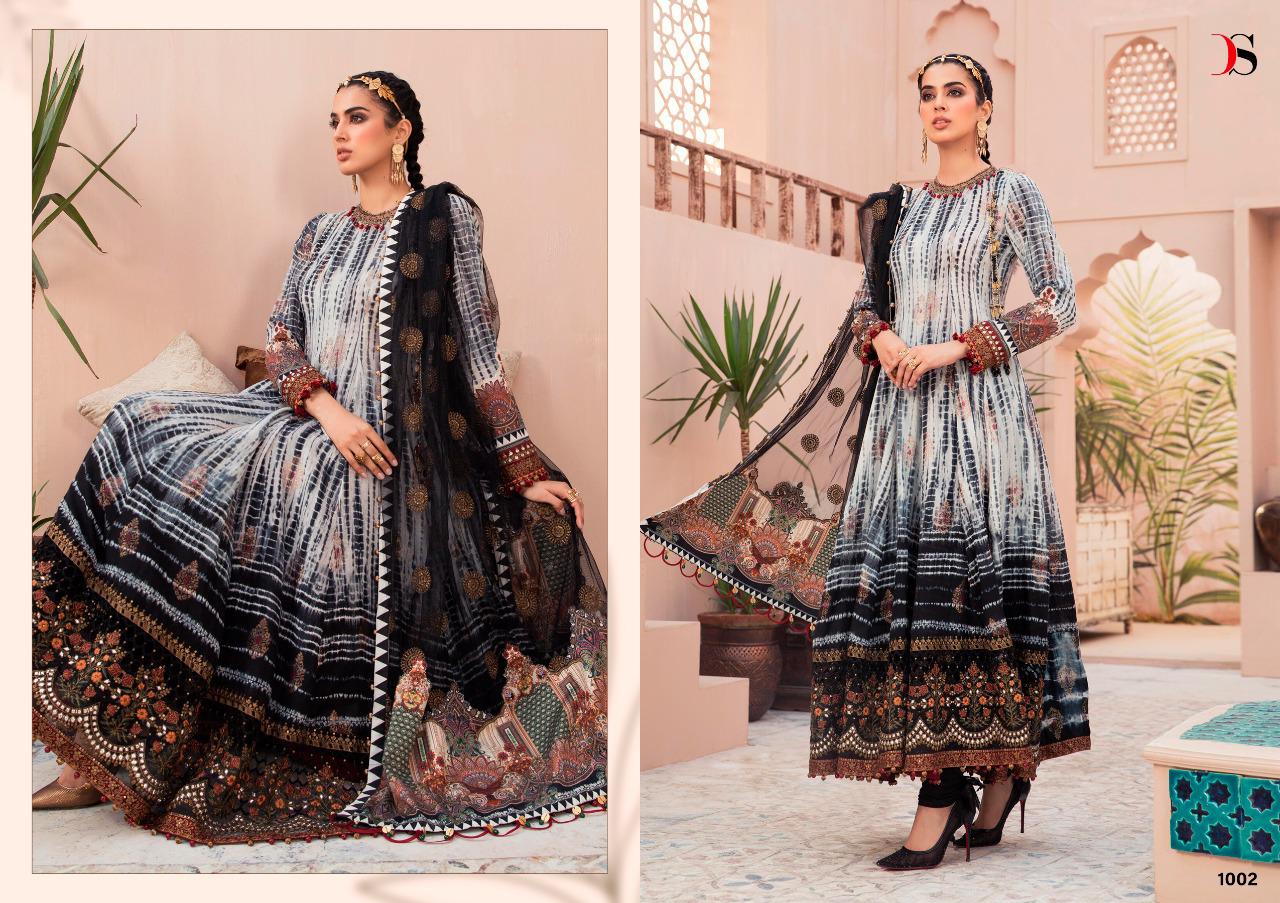 Deepsy Maria B Lawn 2021 Vol 3 Pure Cotton Latest fancy Designer Pakstani Salwar Suits Collection